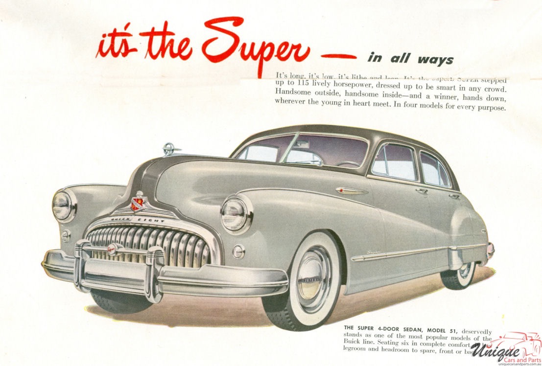 1948 Buick Brochure Page 8
